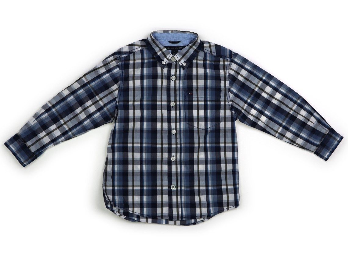 トミーヒルフィガー Tommy Hilfiger シャツ・ブラウス 100サイズ 男の子 子供服 ベビー服 キッズ拍卖