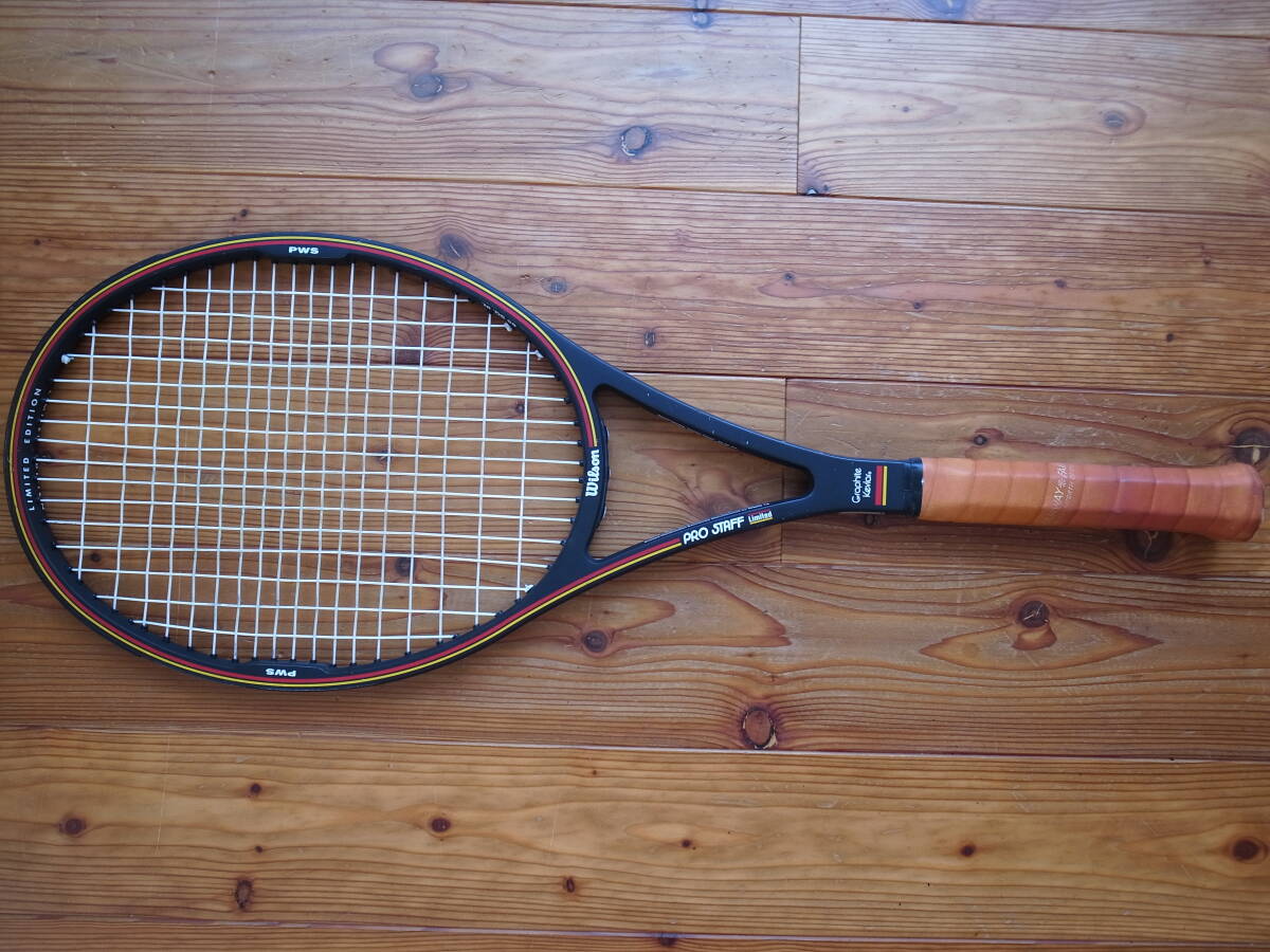 【名器】WILSON PRO STAFF MID Limited 85 ウィルソン プロ スタッフ リミテッド85 グリップ3 中古美品拍卖