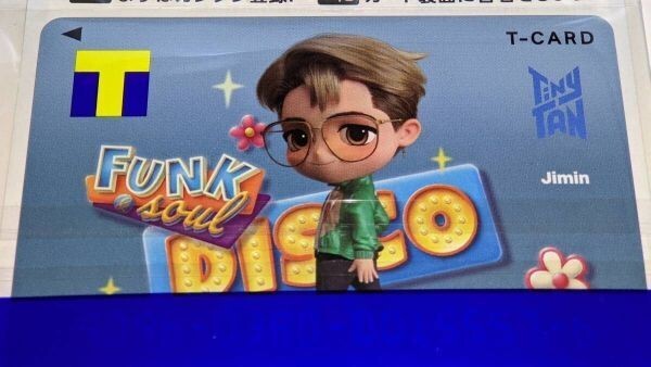 匿名配送 Vポイントカード BTS 防弾少年団 TinyTAN CHIMMY JIMIN パク・ジミン 新品 未登録 Tカード拍卖