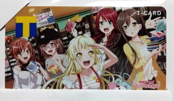 匿名配送 Vポイントカード バンドリ! ガールズバンドパーティ! 新品 未登録 Tカード拍卖