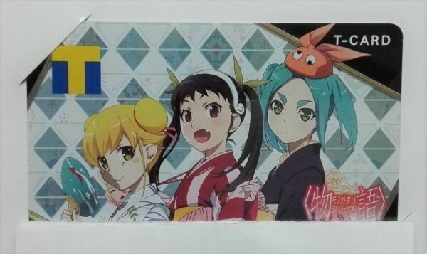 匿名配送 Vポイントカード 物語シリーズ 忍 真宵 余接 化物語 新品 未登録 Tカード拍卖