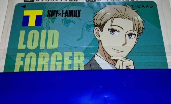 匿名配送 Vポイントカード SPY×FAMILY スパイファミリー ロイド 新品 未登録 Tカード拍卖