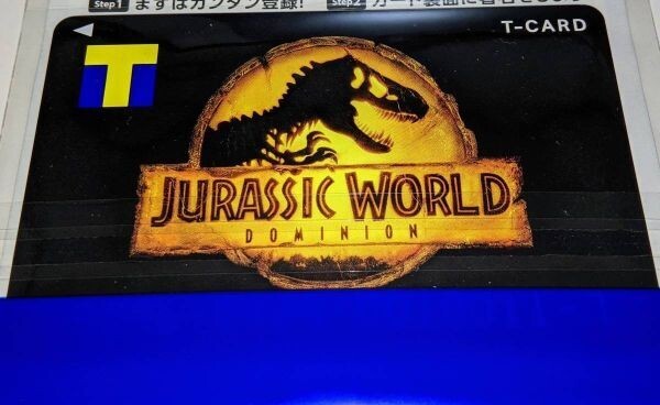 匿名配送 Vポイントカード ジュラシックワールド ジュラシックパーク 新品 未登録 Tカード拍卖