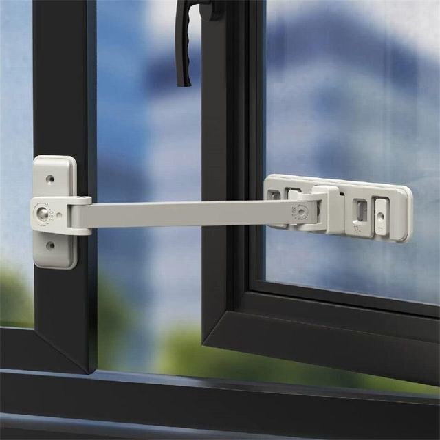LRM2346窓 ロック 引き戸 ストッパー スライド ドア ロック 扉 チャイルドロック 子供安全ロック 指はさみ ケガ 赤ちゃん守り 取り付け簡単拍卖