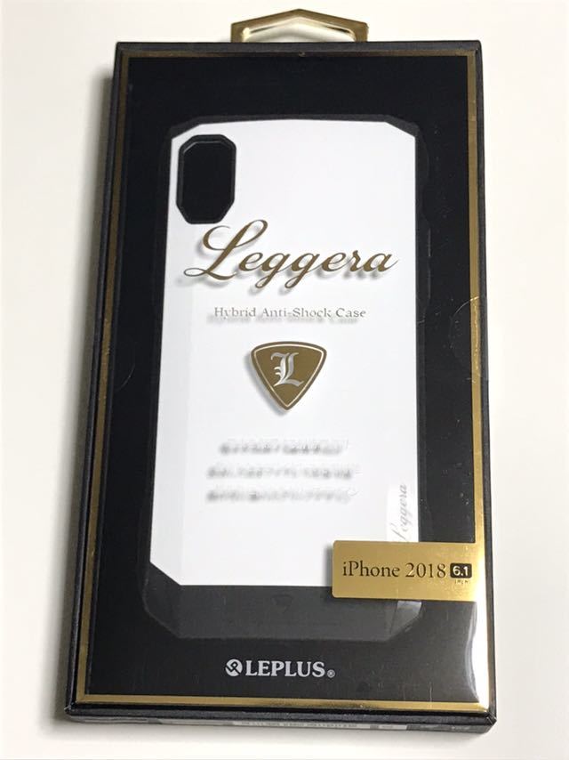 匿名送料込 iPhoneXR用カバー スタイリッシュ イタリアンデザイン 耐衝撃ケース LP-IPMHVLSWH白 ホワイト新品 iPhone10RアイフォーンXR/BG6拍卖