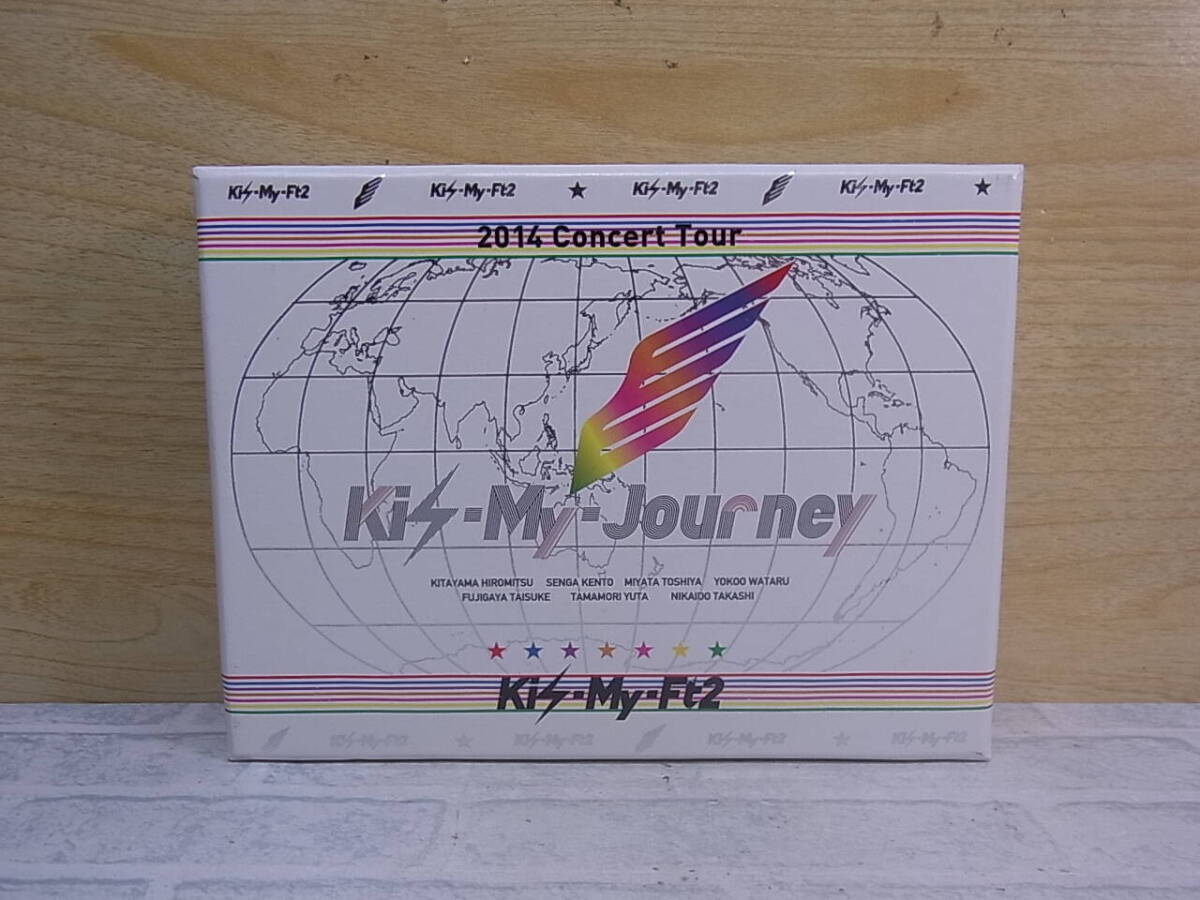 ◎M/368●音楽DVD☆Kis-My-Ft2☆2014 Concert Tour Kis-My-Journey☆3枚組☆中古品拍卖