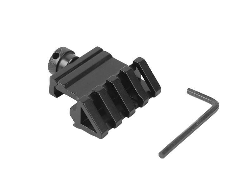 人気品45度 ピカティニーレール Offset サイドマウント 20ミリメートル エアガン 電動ガン ガスガン m4 ak拍卖