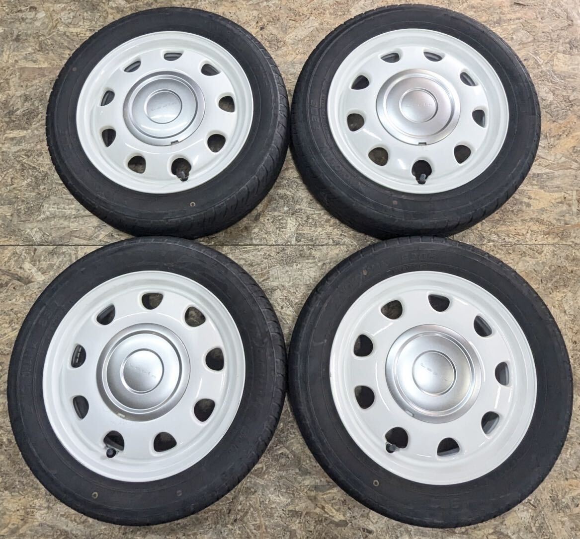 【希少!】スズキ ラパン LC 純正 ホイール 14インチ 4.5J+45 PCD100 4穴 4H 流用 スペーシア拍卖