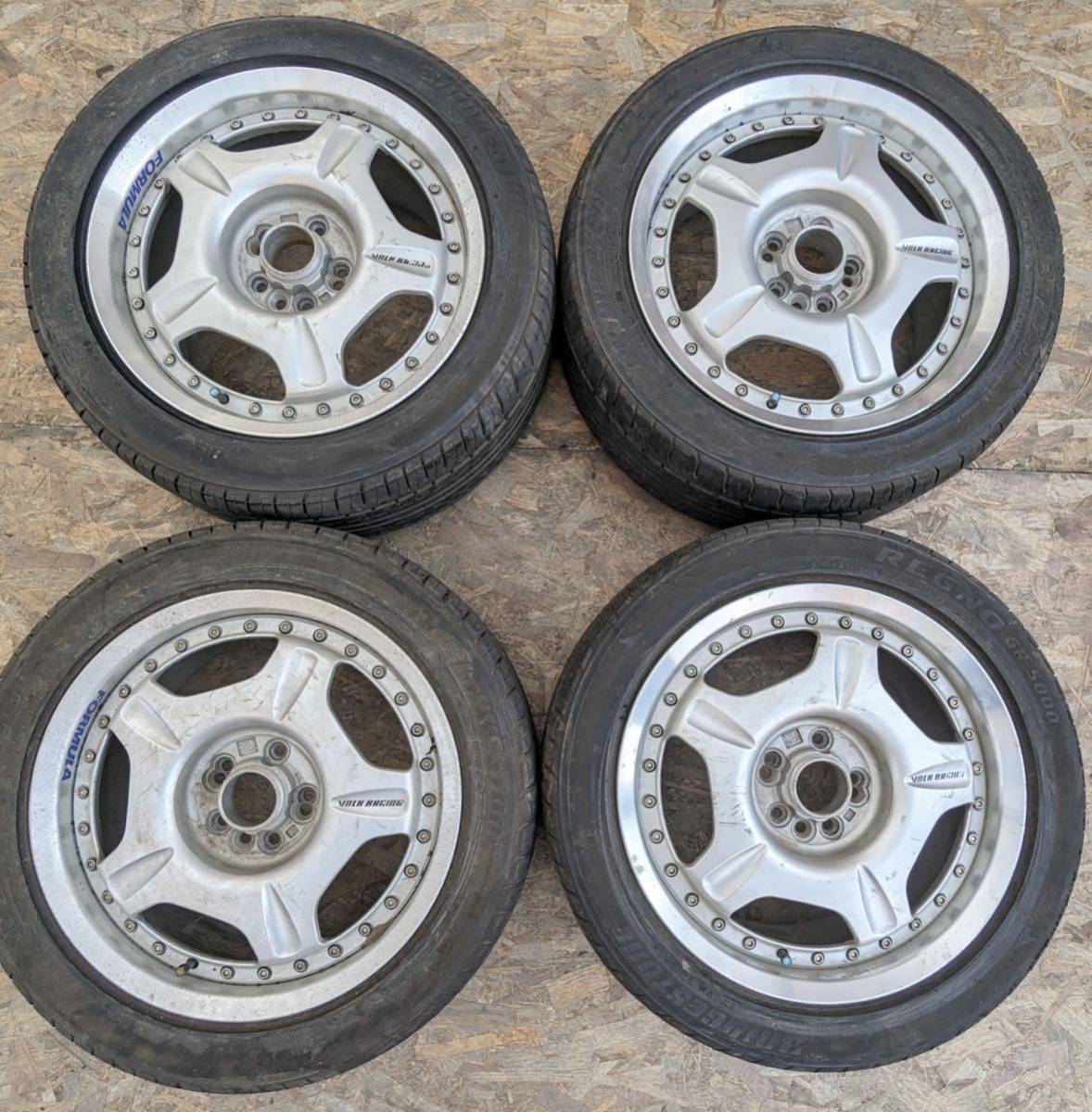 【希少!】RAYS レイズ FOMULA-D フォーミュラ ディッシュ 16インチ 7J+50 PCD100 5穴 5H ZN6 86 プリウス セリカ インプレッサ レガシィ拍卖