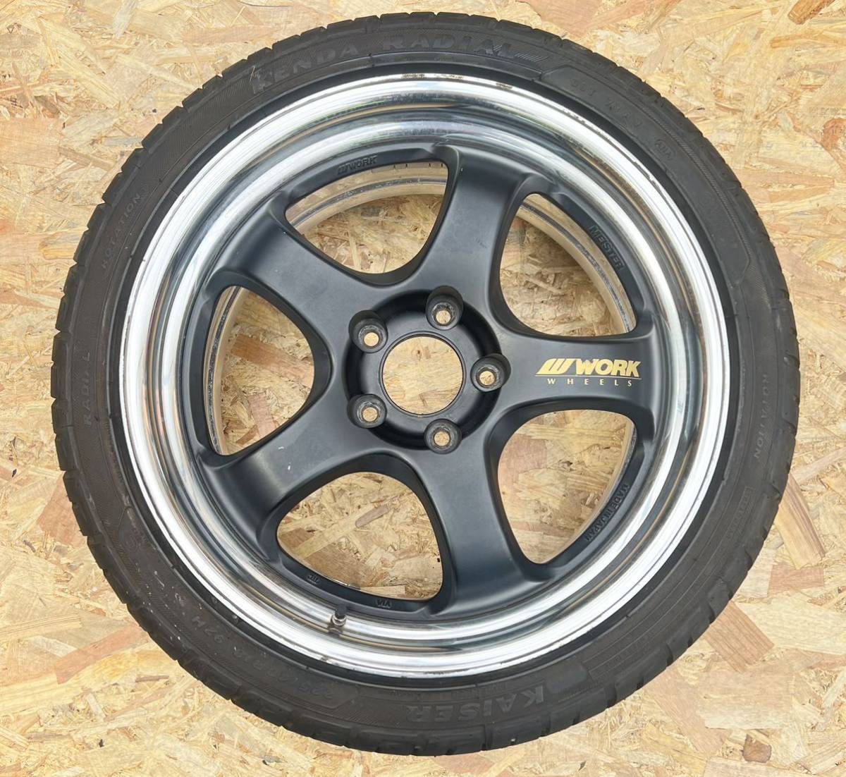 【1本】ワーク マイスター S1R 18インチ 7.5J +48 114.3 5穴 WORK MEISTER拍卖