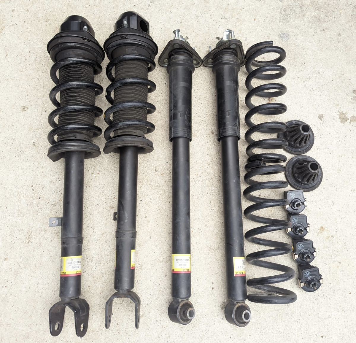 【希少!】レクサス 純正 サスキットRC300h RC350h ACV10 サス サスペンション 純正サスペンション 純正ショック拍卖