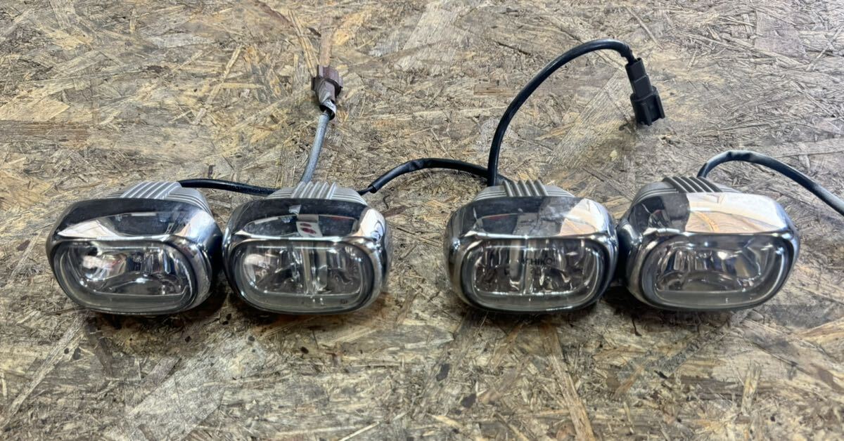 【希少!】日産 純正 オプション マイクロ ツイン フォグ 純 OP 左右セット 180SX BCNR33 拍卖