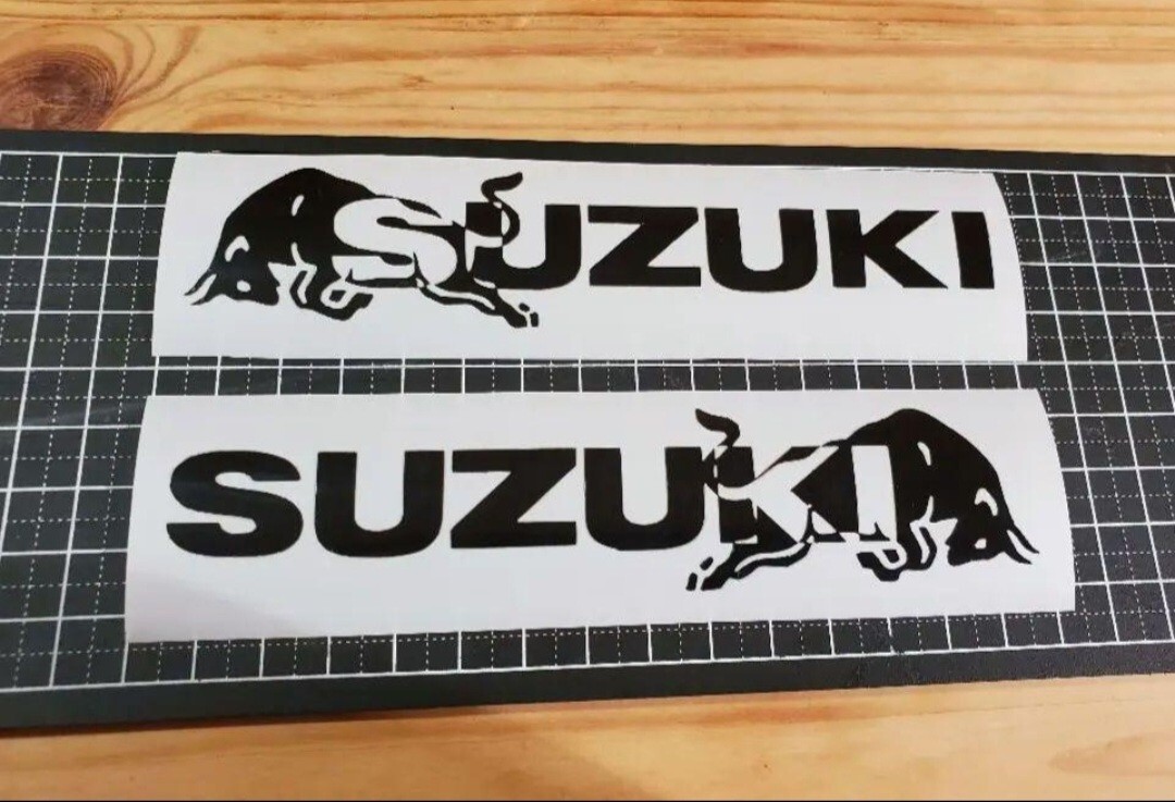 【送料無料!!】SUZUKI RedBull ステッカー デカール スズキ レットブル ブラック拍卖