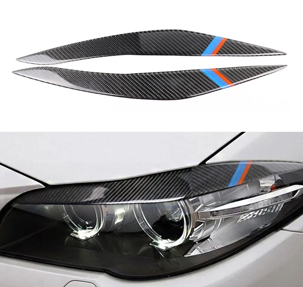BMW Mカラー カーボン アイライン F10/F11 523i 523d 528i 535i 550i M5 ルック 5シリーズ アクティブハイブリッド5 Mスポーツ拍卖