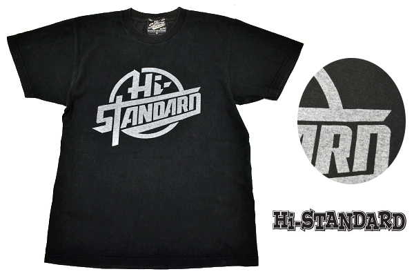 Y-7773★送料無料★Hi-STANDARD ハイスタンダード TOKYO JAPAN SINCE 1991★横山健 大きなデカロゴ ブラック黒 半袖 T-シャツ M拍卖