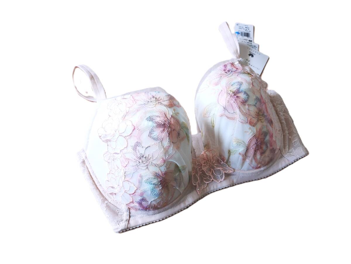 240619 新品未使用 Wacoal PARFAGE ワコール パルファージュ ブラジャー H75 白 2-2 希少サイズ 大きい ¥10230拍卖