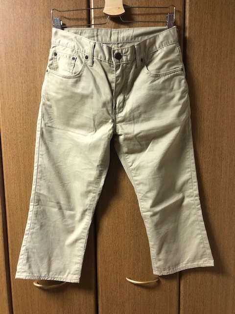 【 LEVI'S 】 リーバイス 502 メンズ 七分丈パンツ チノパン アンクルパンツ W30拍卖