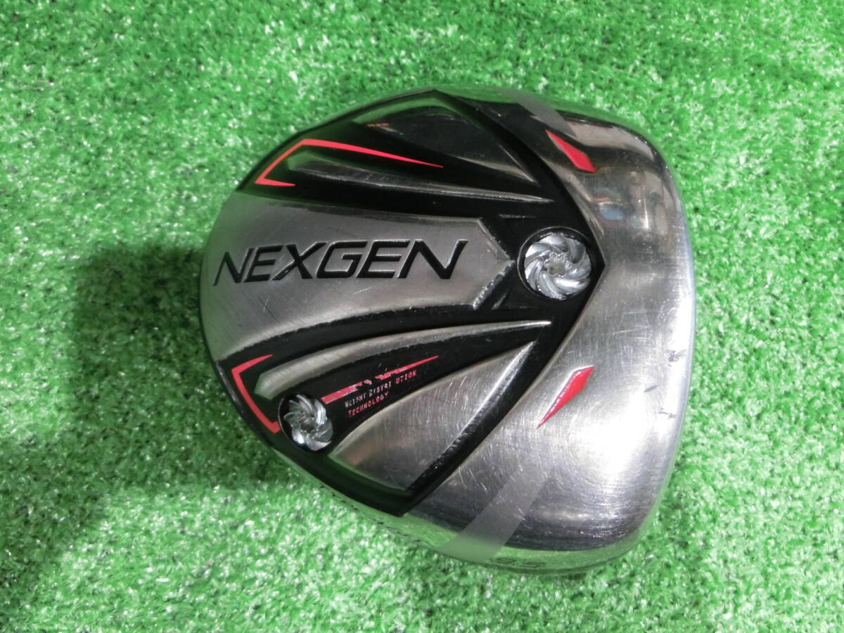 飛距離で話題 ネクスジェン 2016年モデル ドライバーヘッド NEXGEN 6 TYPE460 9.5度 ランク C程度 ハドラス済 92拍卖