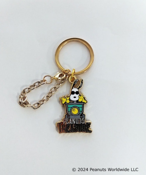 ★スヌーピー★阪急百貨店【うめだスヌーピーフェスティバル2024】限定★メタルホルダー★トロッコ拍卖