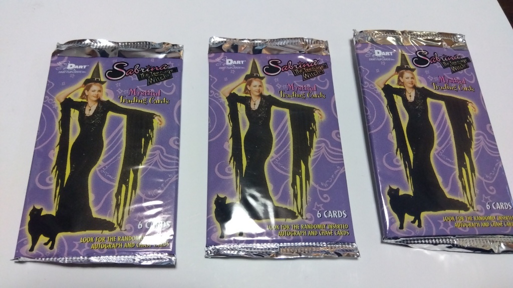 サブリナ NHK ドラマ トレーディングカード 3パックセット拍卖