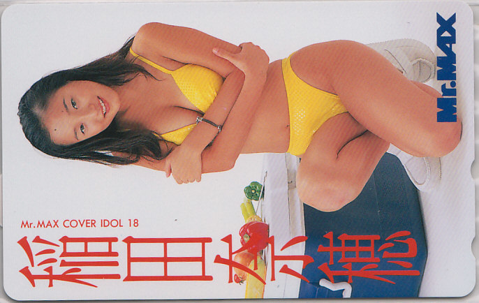 稲田奈穂 Mr.MAX 抽プレ 抽選/ビキニ水着 【テレカ】 R.8.25 ★送料最安60円~拍卖