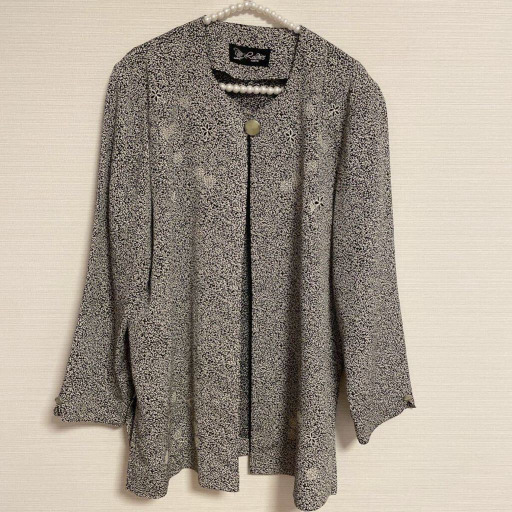 婦人服 レトロ 羽織 長袖 F フリーサイズ 美品拍卖