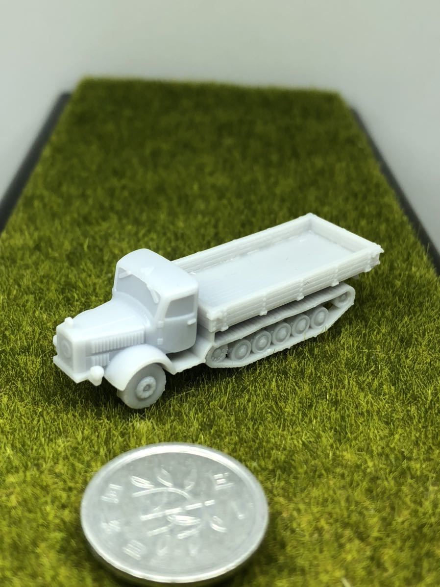 1/144レジンキット 未塗装 WWⅡ 大型ハーフトラック メルセデスベンツ L4500A 軍用車両A ワールドタンク ミュージアム【同梱可能】拍卖