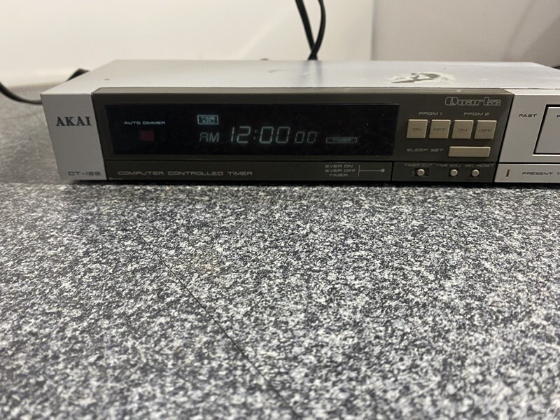 昭和レトロ AKAI アカイ DT-128 オーディオタイマー オーディオ機器拍卖
