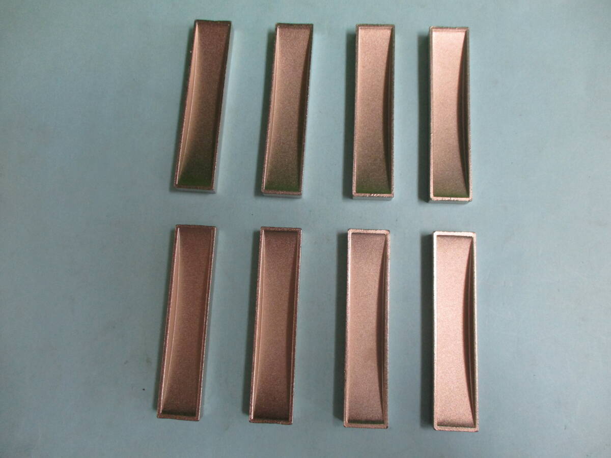 箱型戸引手(フチナシ引手)90ミリ 新品 8ケで¥1600 送料¥185(クリックポスト)拍卖