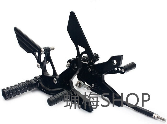 新作 最高品質モデル カワサキ Z1000 2007~2010 バックステップキット ブレーキスイッチ付属 ブラック拍卖