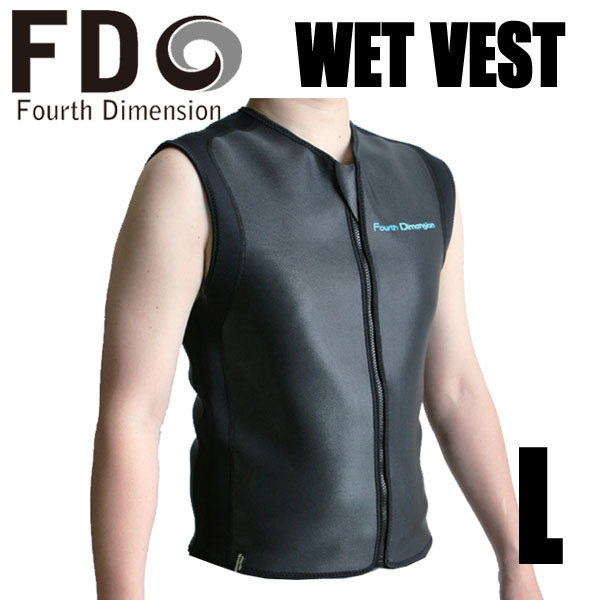 Fourth Dimension ウェットベスト メンズ 1.5ミリ NJB Lサイズ タッパベスト拍卖