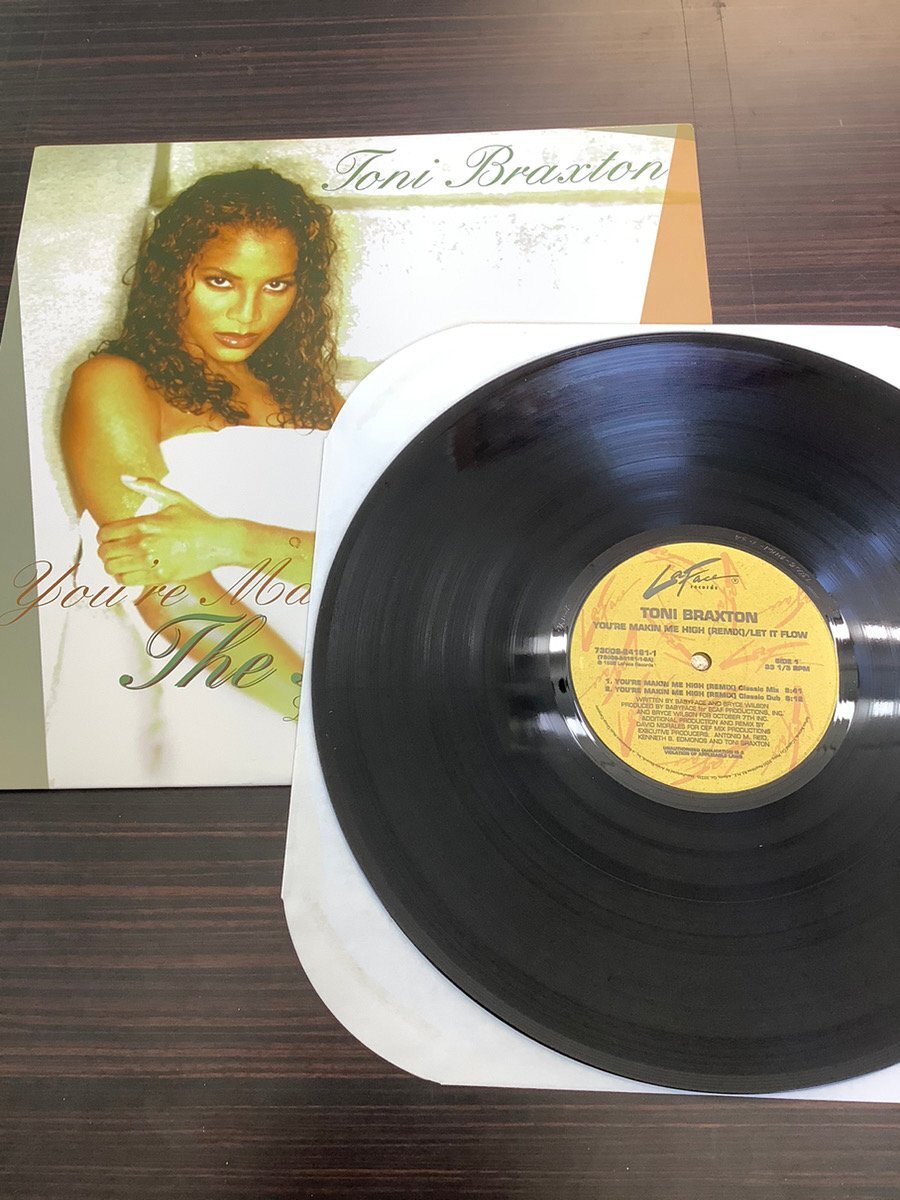 ◆日 F 802 310 Toni Braxton You're Makin' Me High(Remix) Let It Flow 73008-24161-1 -定形外拍卖