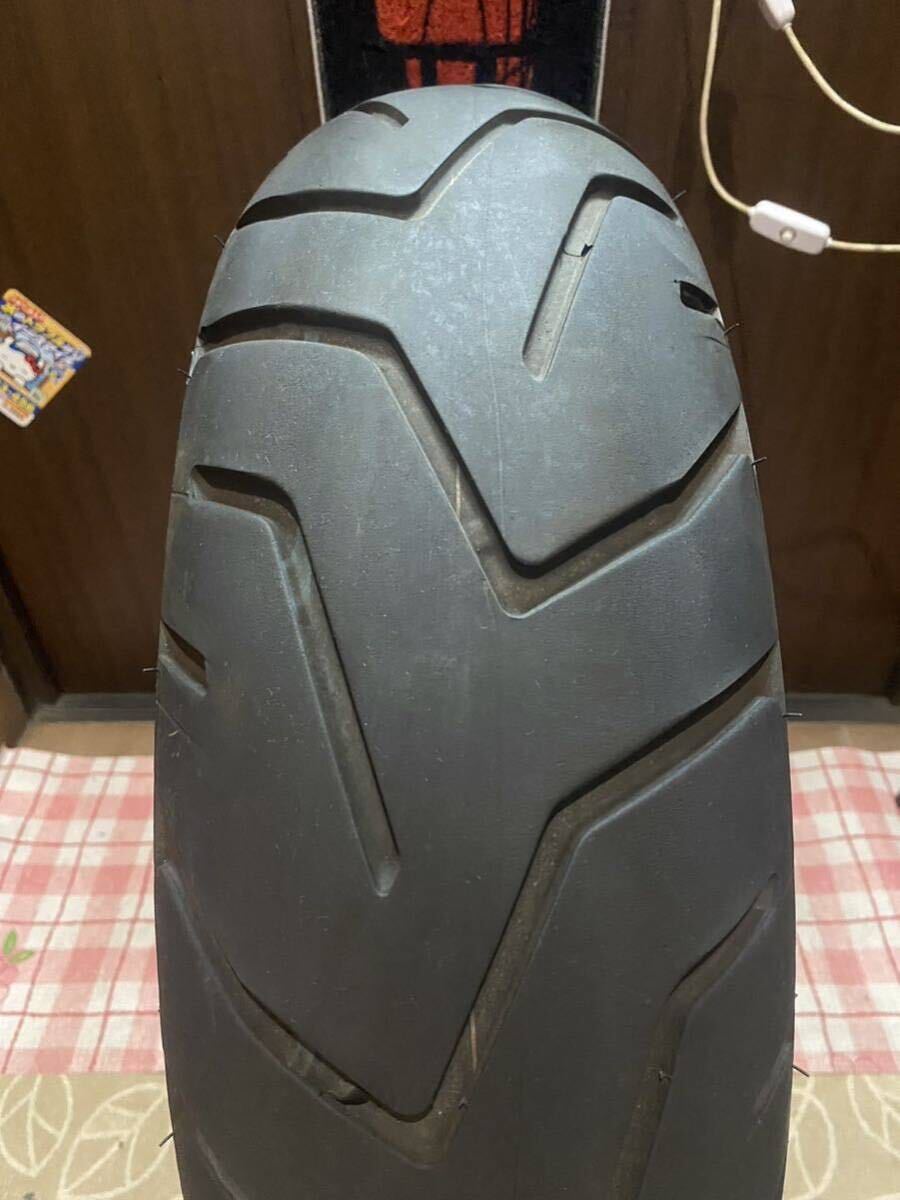 中古MCタイヤ 2022年製造 BRIDGESTONE BATTLAX ADVENTURE A41 170/60R17 ブリヂストン バトラックス アドベンチャー 170 60 17 3722 K5253拍卖