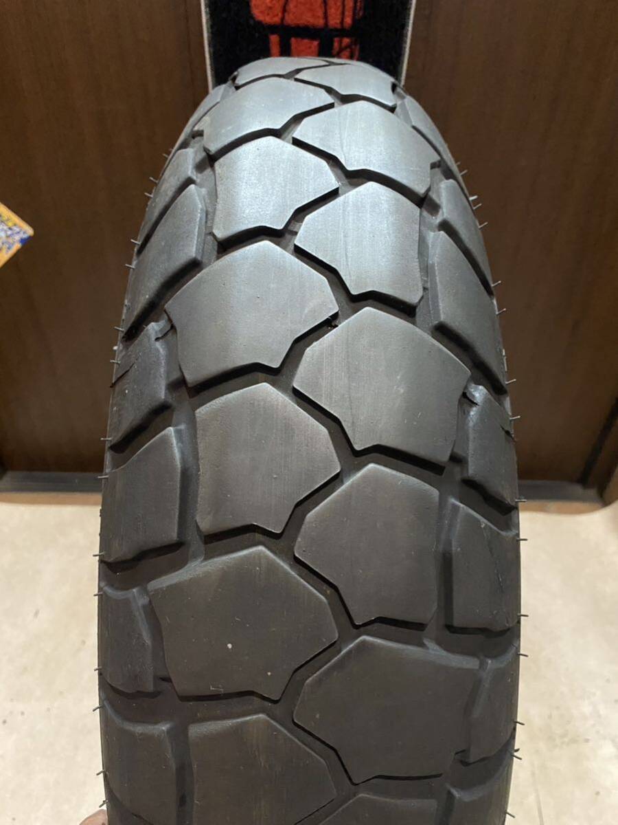 中古MCタイヤ 2022年製造 MICHELIN ANAKEE ADVENTURE 2CT+ 170/60R17 ミシュラン アナキー 170 60 17 3322 K5355拍卖