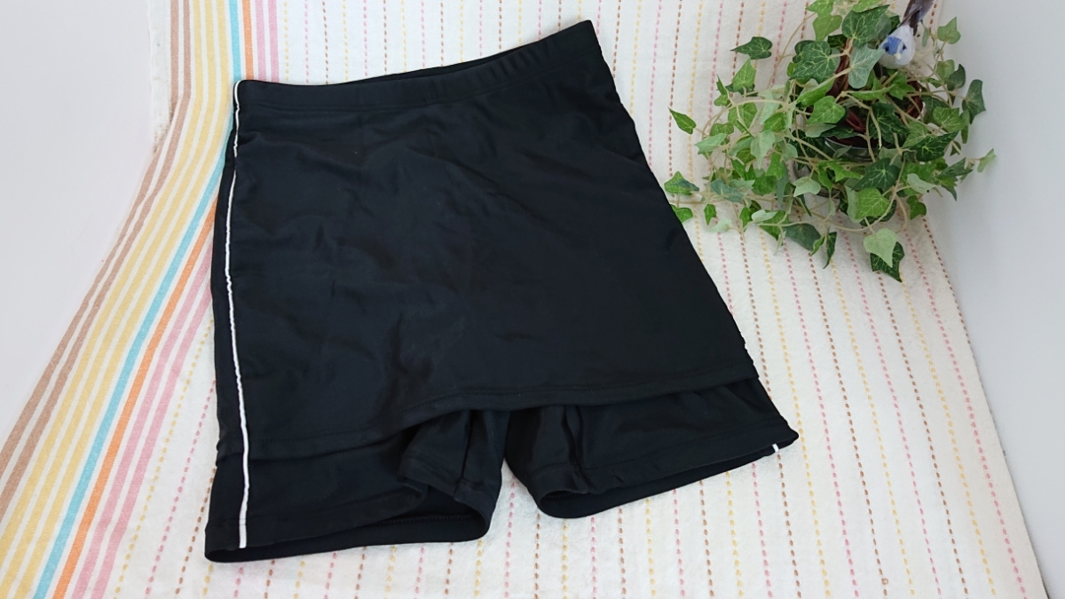 ☆HEAD ☆スカート一体型スパッツ☆L☆白ライン入り☆クロスプラス(株)☆拍卖