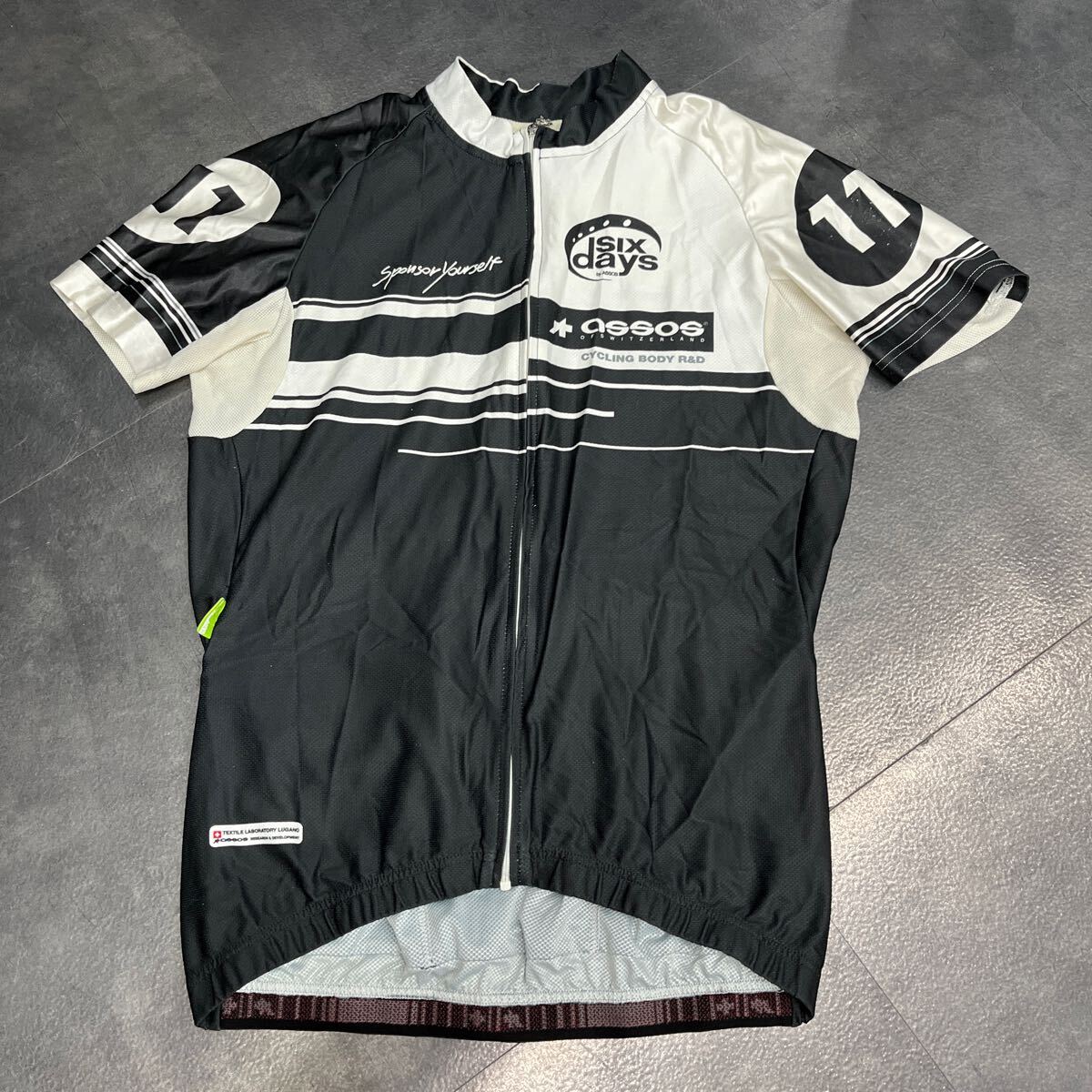 送料185円 アソス assos 半袖ジャージ サイクルジャージ拍卖