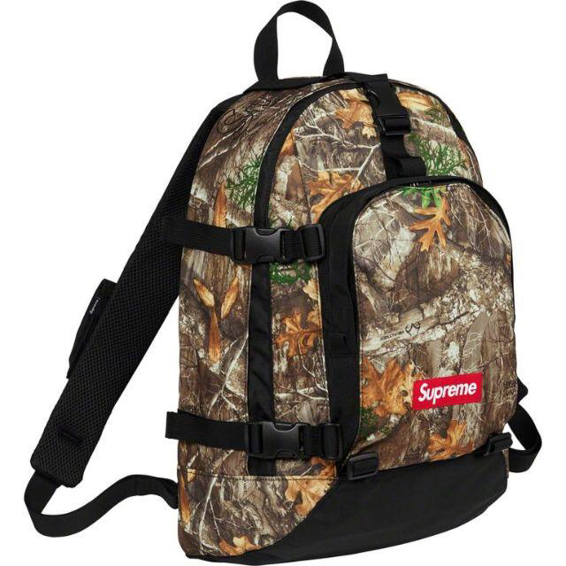 新品 未使用 国内正規品 ◆ Supreme 19AW Week1 Backpack Real Tree Camo レアルツリーカモ迷彩柄◆ タグ付拍卖