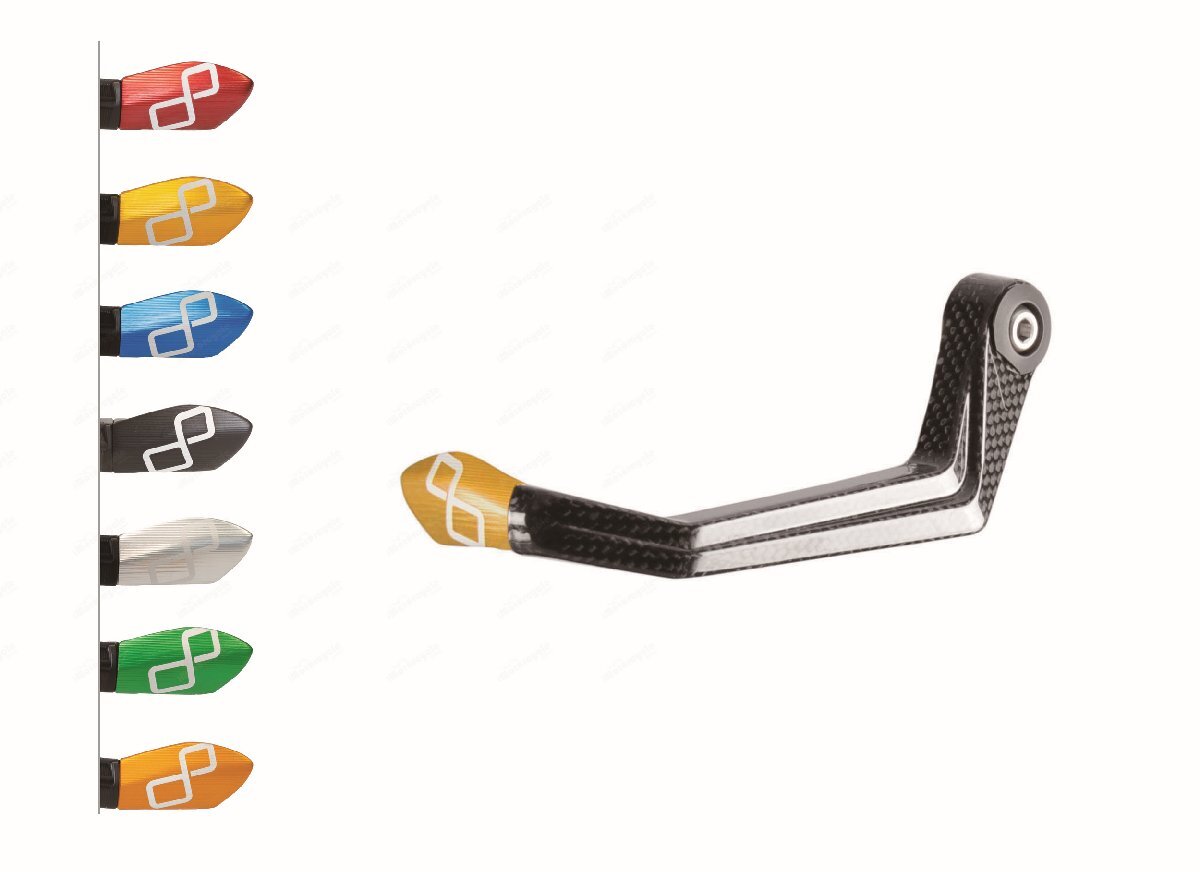 【国内在庫】LIGHTECH ライテック C-TECH 艶あり カーボン クラッチレバー プロテクター 132mm BMW R NINET S1000R S1000RR ★拍卖