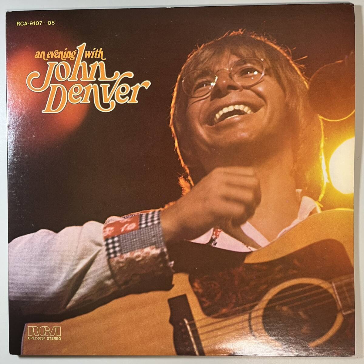 46480★美盤【日本盤】 John Denver / An Evening with John Denver ・2枚組拍卖