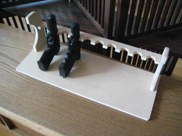 新品▼ 短銃10本掛スタンド ▼ラックホルダ,拍卖