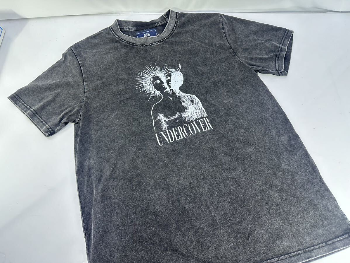 イタリア・ローマ発 ROBERT CAVANI/ロベルトカバーニ 限定UNDERCOVER プリント・vintage・Tシャツ・48/Lサイズ?・黒拍卖