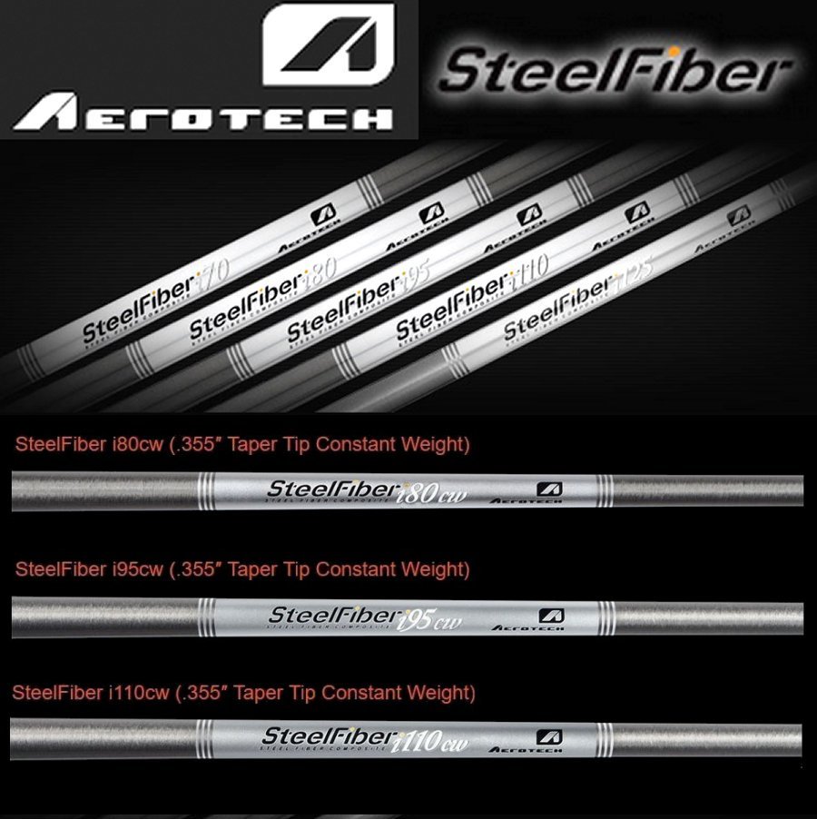 ★☆USエアロテック社 スチールファイバー アイアン用 i95cw(X) 5~P 6本 新品☆★拍卖
