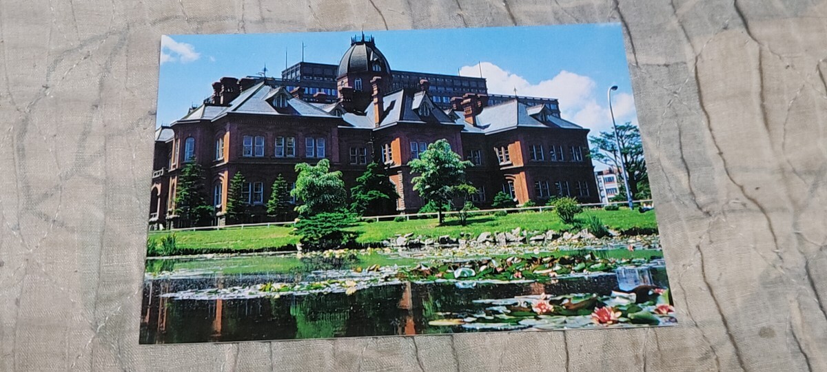 2603 絵葉書 札幌 エキゾチックな赤レンガづくりの北海道庁拍卖
