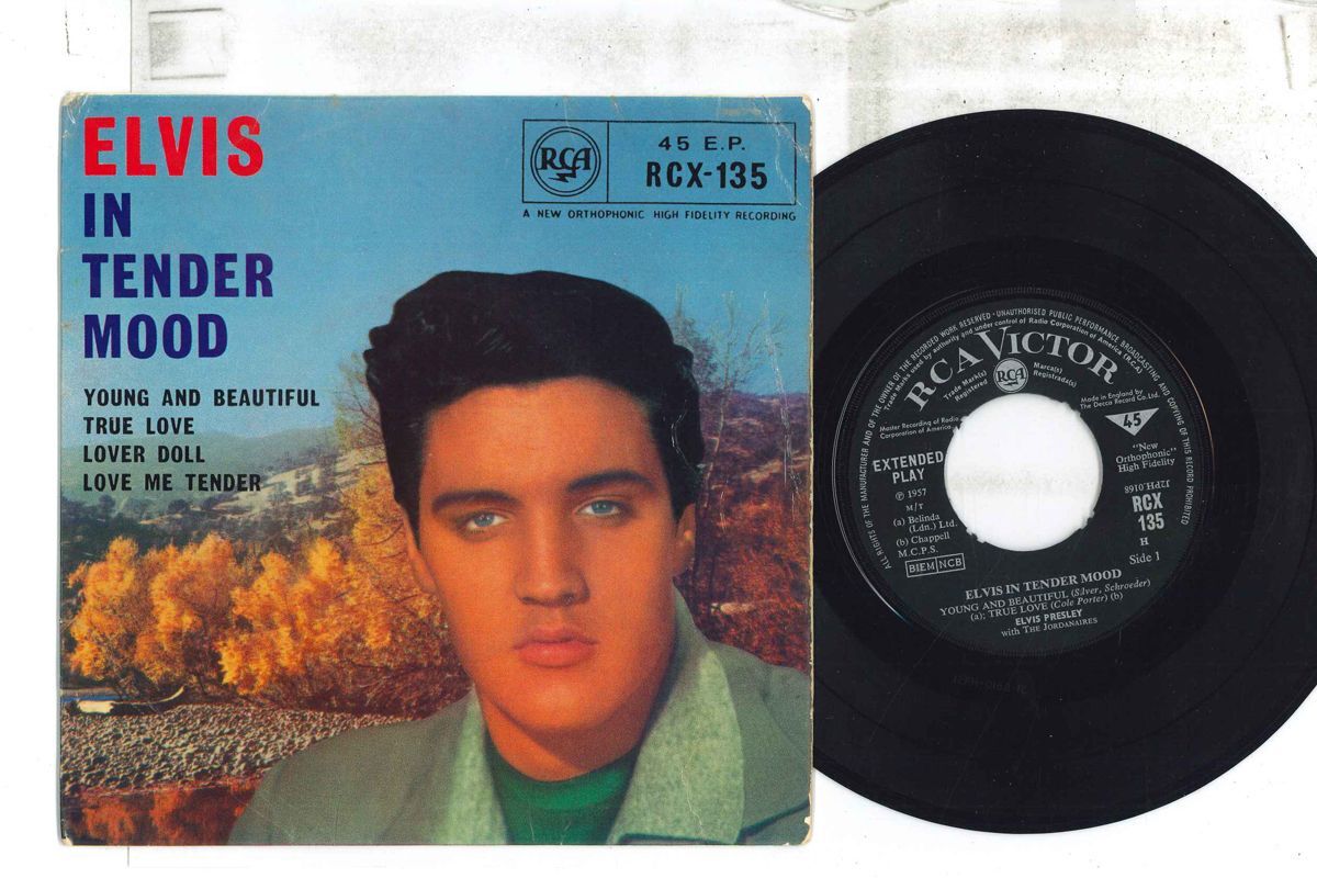 英7 Elvis Presley Elvis In Tender Mood PCX135 RCA VICTOR /00080拍卖