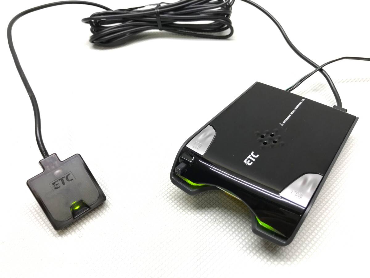 動作確認済 三菱重工業 ETC MOBE-600 ( 0541 ) 音声案内 アンテナ分離型 軽自動車登録拍卖