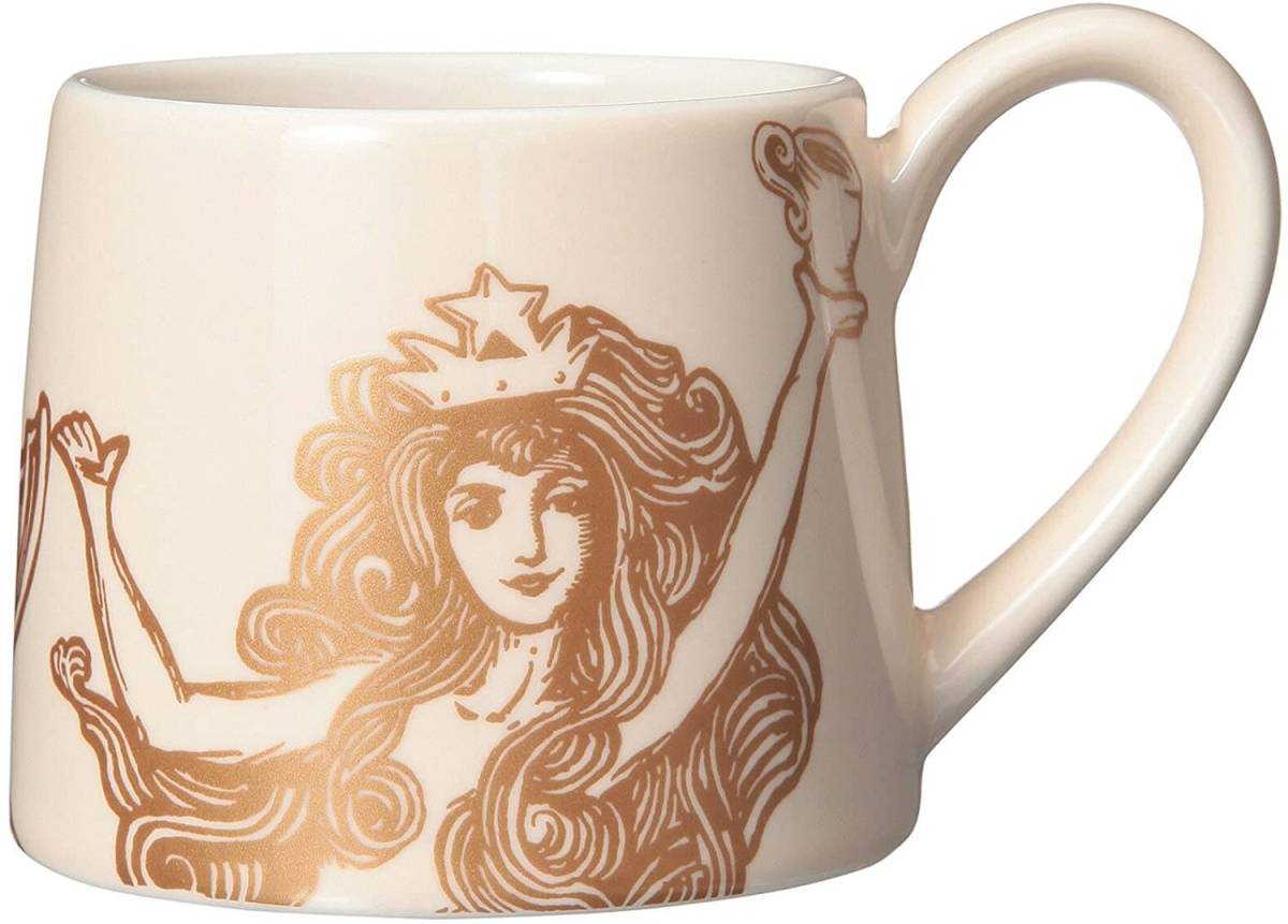 送料無料 新品 即決!スターバックス アニバーサリー マグサイレンズテールホワイト 100ml拍卖