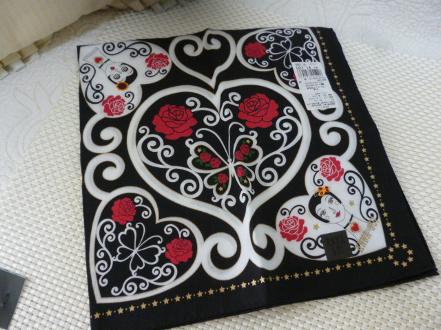 ☆未使用 ANNA SUI☆アナスイ ハンカチ拍卖