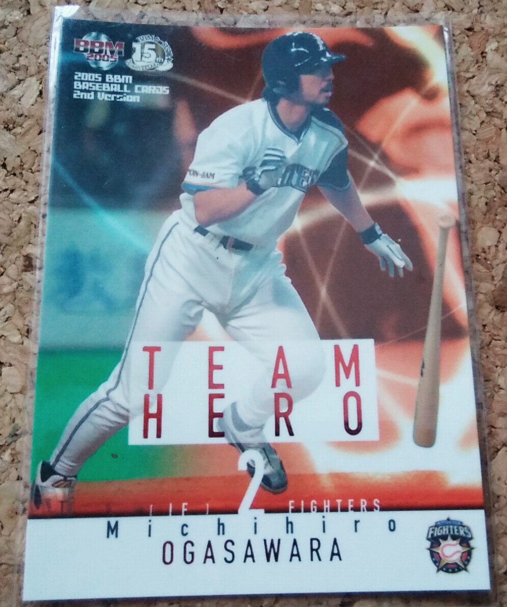 ★BBM2005 2nd 北海道日本ハム TH3 小笠原道大★インサートカード拍卖