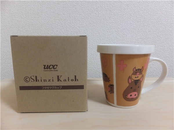 ☆非売品☆新品☆UCC☆使う人の心を癒すキュートなマグカップ☆拍卖