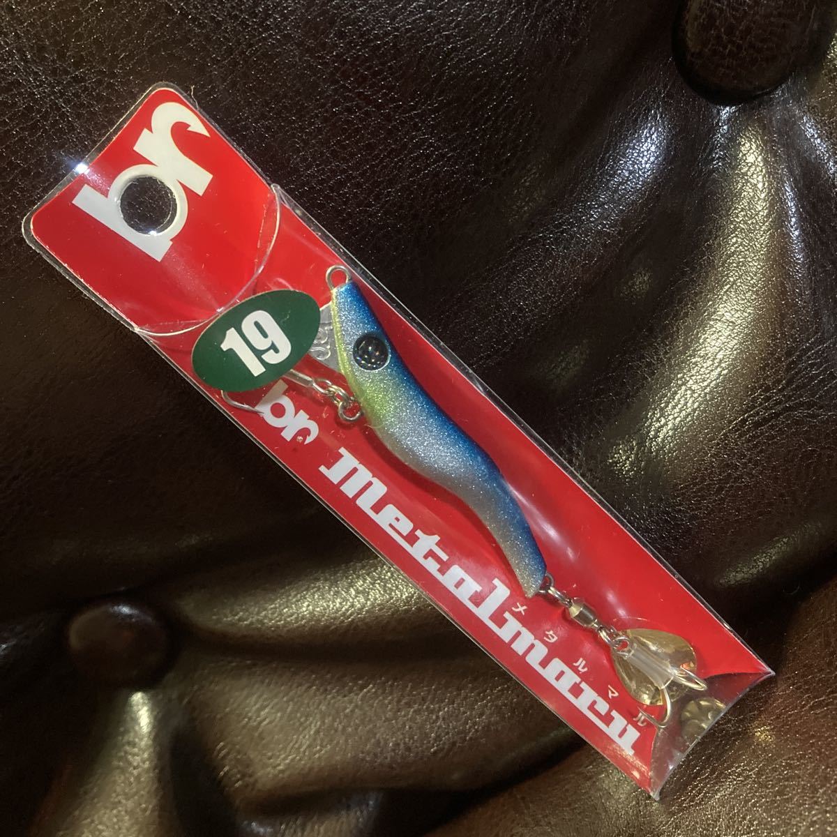 19g メタルマル ブリーデン 新品 プラチナブルー シーバス 青物 根魚 スピンテールジグ ブレード ジグ メタルジグ 19拍卖